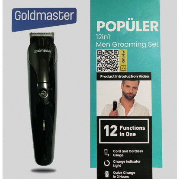 Goldmaster Gm-9108 12In1 Tıraş Makinesi