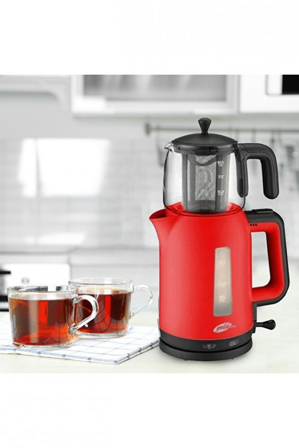 Gm 7321 Papatya Elektrikli Otomatik Çay Makinesi