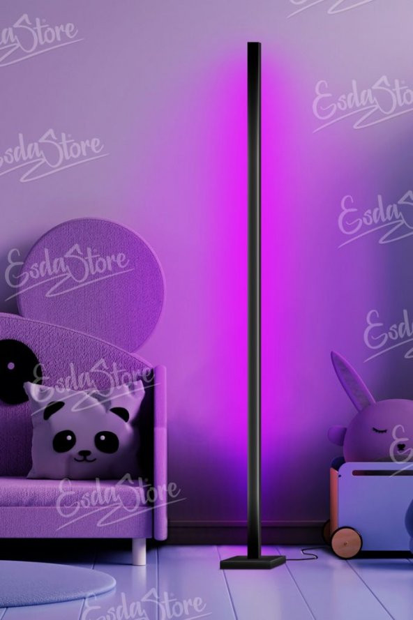 esda Köşe Led Lambader salon Aydınlatma Sistemi Full Rgb - 2