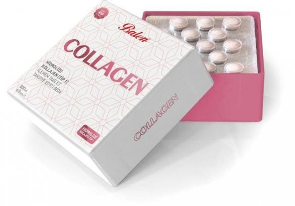 Balen Collagen Hidrolize Kollajen (Tip 1) İçeren Tablet