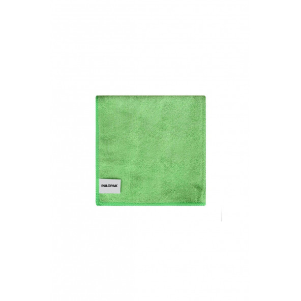 Rulopak Mikrofiber Bez Yeşil 20'li Paket