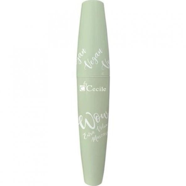 Cecile Vegan Extra Voluma Mascara Siyah