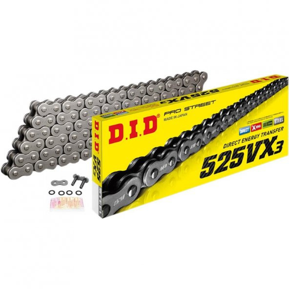 Did 525-112Vx3 2013-2018 Aprilia Caponord 1200 ABS Travel Pack Uyumlu Zincir Vx3 Xring Çelik