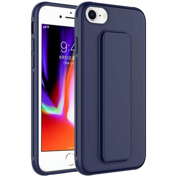 Apple iPhone 8 Kılıf  Qstand Kapak