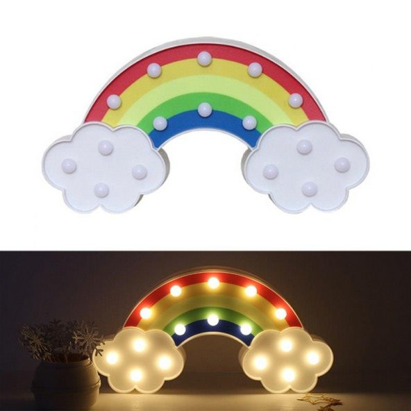 Gökkuşağı Led Gece Lambası
