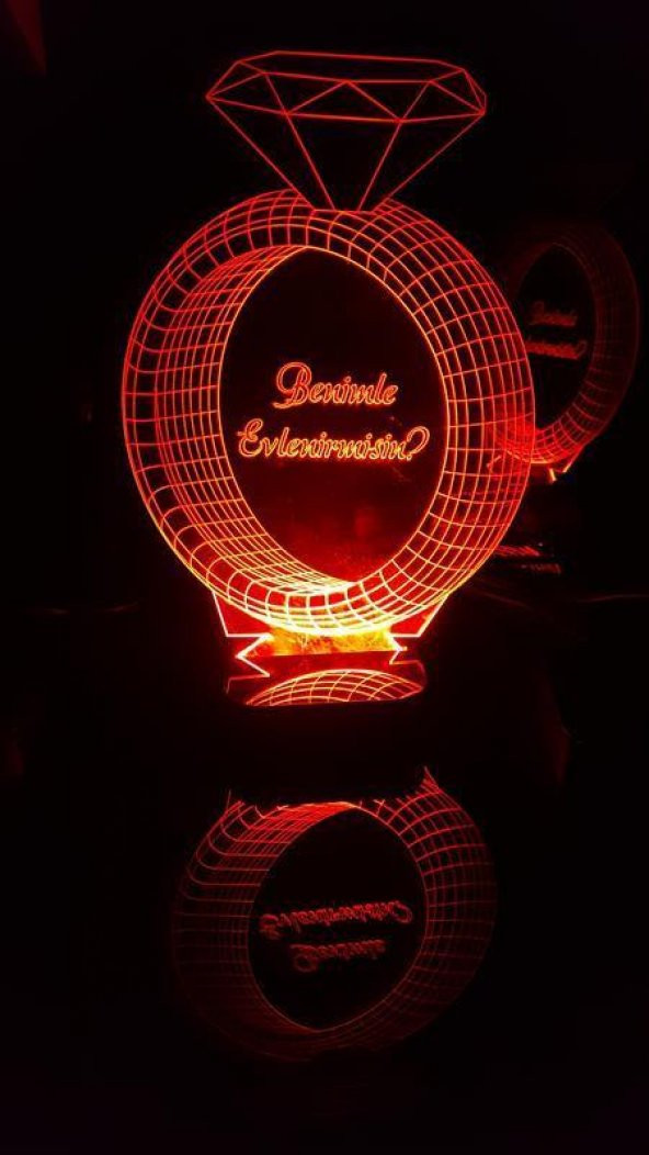 3D GECE LAMBASI BENİMLE EVLENİR MİSİN - 4