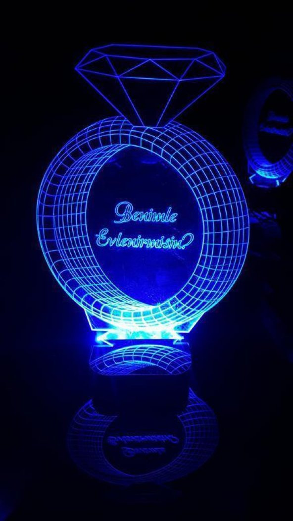 3D GECE LAMBASI BENİMLE EVLENİR MİSİN - 5