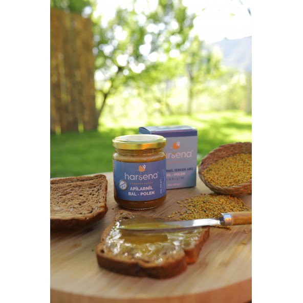 Harşena Liyofilize Apilarnil (Erkek Arı), Polen, Bal Karışımı 250g