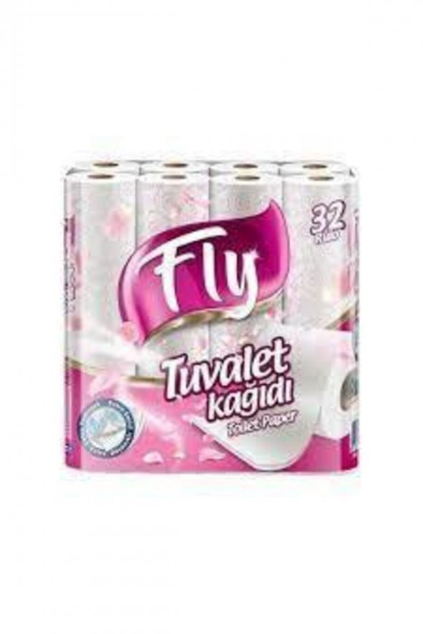 Fly Pembe 2 Katlı 96'lı Tuvalet Kağıdı