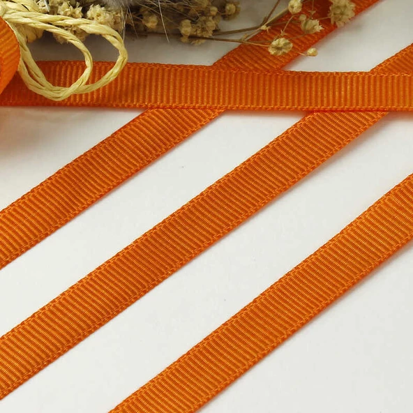 Benim Marifetlerim Turuncu Grogren Kurdele 4 cm 10 Metre ürün görseli