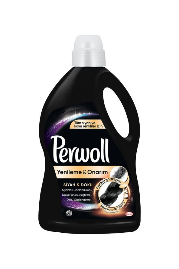 Benim Marifetlerim  Perwoll Perwoll Jel Çamaşır Deterjanı Siyah Sihir 3 Litre