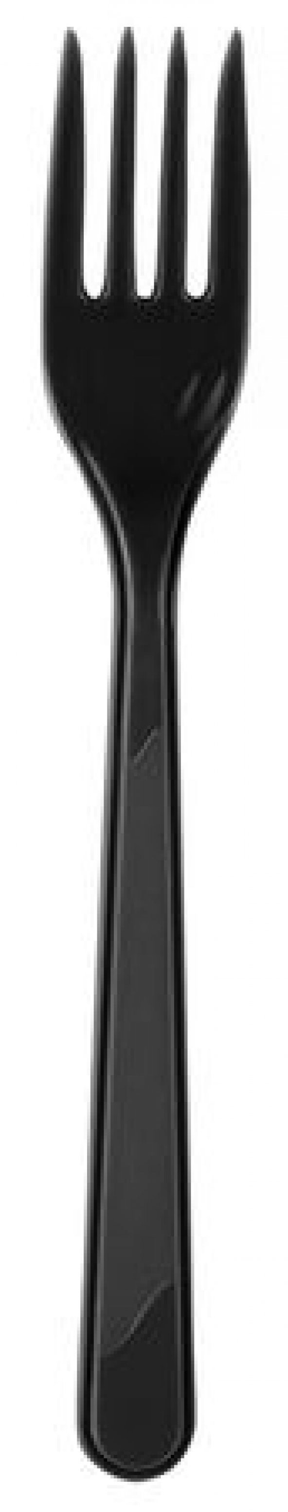 Benim Marifetlerim Siyah Plastik Çatal 25 Adet