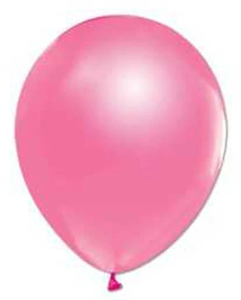Benim Marifetlerim  Metalik Pembe Balon 12 inch 25 Adet