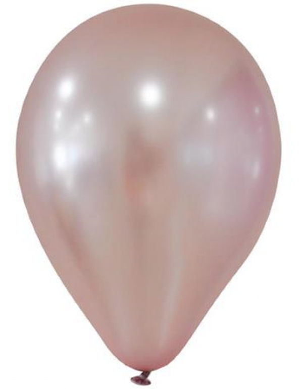 Benim Marifetlerim Metalik  Gül Kurusu Balon 12 inch 10 Adet