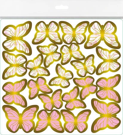 Benim Marifetlerim  Pembe Kelebek Pasta Süsü 20 Adet ürün görseli