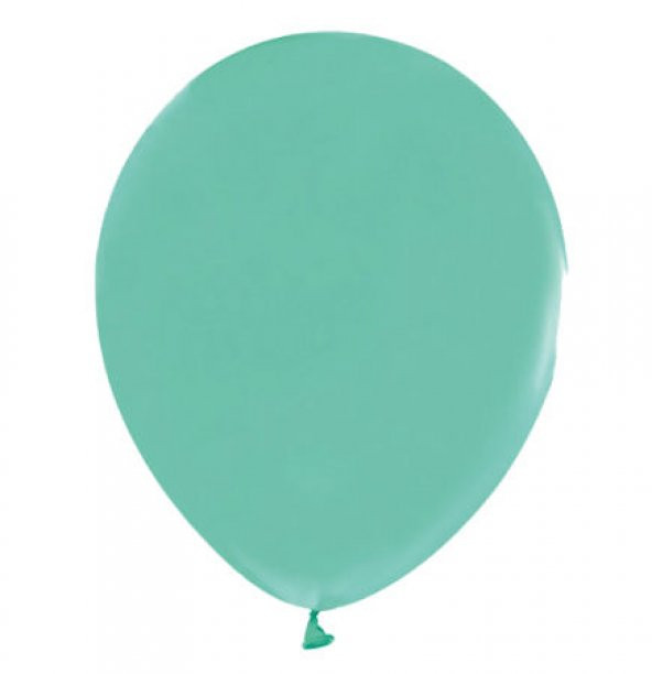 Benim Marifetlerim  BalonEvi Su Yeşili Pastel Makaron Balon 12 inch 25 Adet