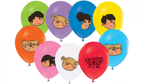 Benim Marifetlerim Rafadan Tayfa Balon 12 inch 20 Adet