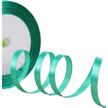 Benim Marifetlerim Su Yeşili Saten Kurdele 1 cm 10 metre ürün görseli