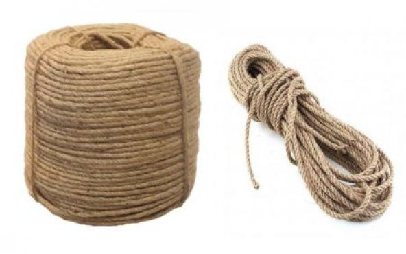 Benim Marifetlerim  Natürel Halat Urgan ip 0,6 mm 5 Metre ürün görseli 1