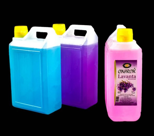 Benim Marifetlerim  Yasemin Kokulu Mor Kolonya 1 Litre - 1