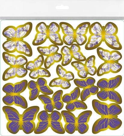 Benim Marifetlerim  Mor Kelebek Pasta Süsü 20 Adet ürün görseli