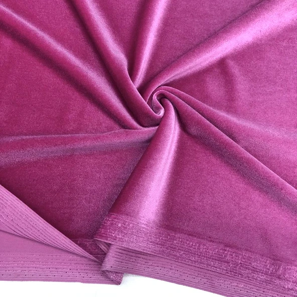 Benim Marifetlerim Pembe Kadife Kumaş 1 Metre ürün görseli