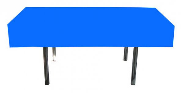 Benim Marifetlerim Düz Mavi Doğum Günü Masa Örtüsü 137x183 ürün görseli