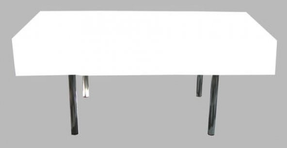 Benim Marifetlerim Düz Beyaz Masa Örtüsü 137x183 ürün görseli