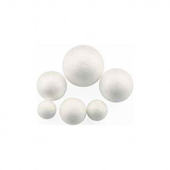 Benim Marifetlerim Beyaz Strafor Top 5 cm 5 Adet ürün görseli