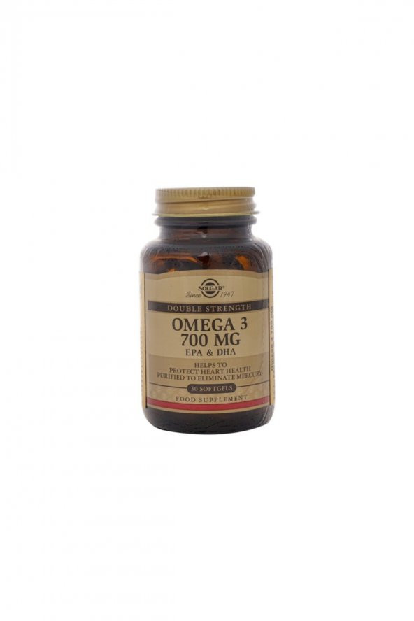 Omega3  Balık Yağı İçeren Takviye Edici Gıda 700mg 30 Kapsül ürün görseli 1