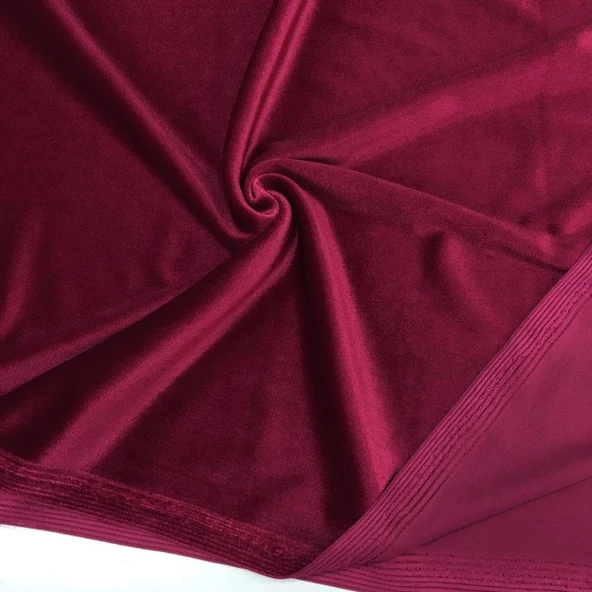 Benim Marifetlerim Bordo Kadife Kumaş 100x100 ürün görseli