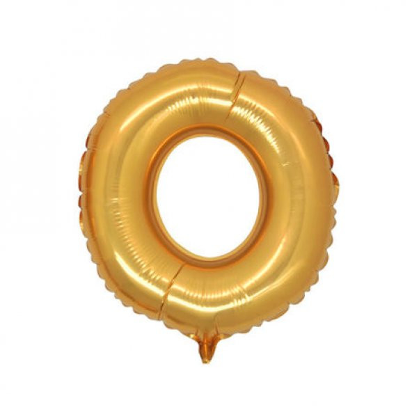 Benim Marifetlerim O Harfi Altın Folyo Balon 16 İnch 40 cm ürün görseli