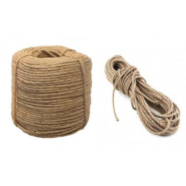 Benim Marifetlerim  Natürel Halat Urgan ip 8 mm 5 Metre ürün görseli 1