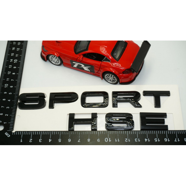 DK Land Rover Range Rover Sport HSE Parlak Siyah Bagaj Yazı Logo - Resim 4
