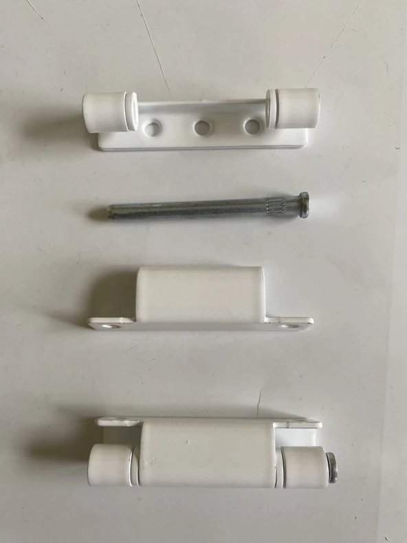 74 MM SAC MENTEŞE BEYAZ 2 ADET ürün görseli