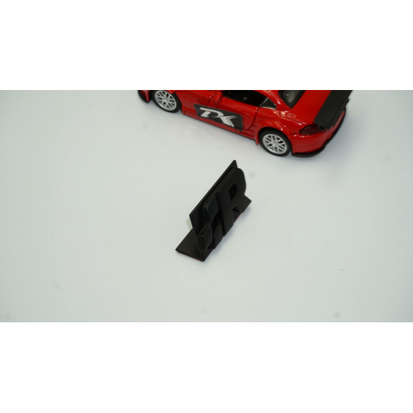 DK Volkswagen R SR R32 R36 GTi Racing Ön Panjur Siyah Logo - 2