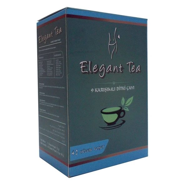 Elegant Tea 9lu Form Bitkisel Çay 42 Süzen Poşet - Resim 3
