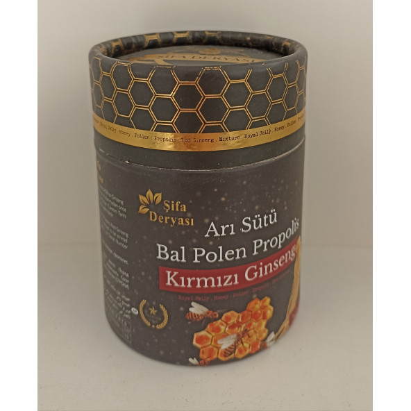 Şifaderyası Arı Sütü Bal polen Propolis Red Ginseng Macun 240 Gr.