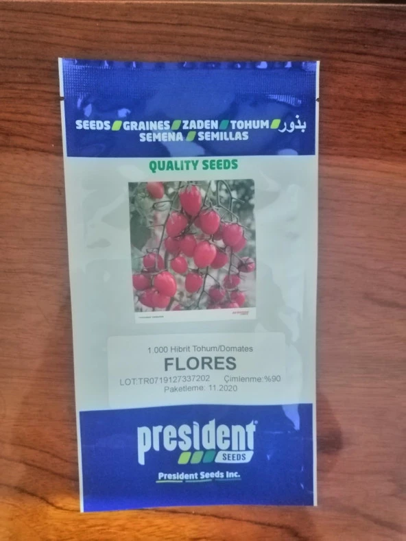 Flores F1 (Sırık Çeri Domates) Hibrit Tohum (1000 adet) - Resim 2