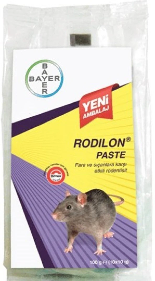 Fare Zehiri Rodilon Pasta Bayer (10*10 gr)