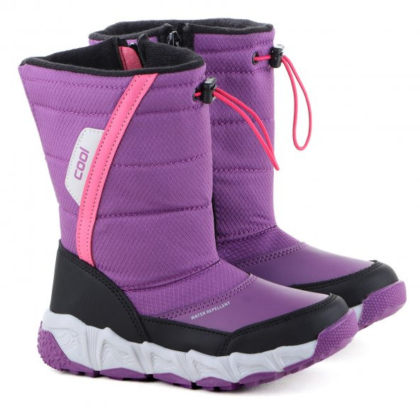 Vojo Lime Cool Termal Fermuarlı Erkek Kız Çocuk Çizme - 11