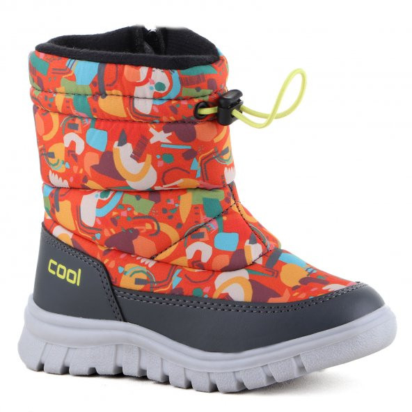 Vojo Coollourful Termal Astar Fermuarlı Çocuk Çizme - 4