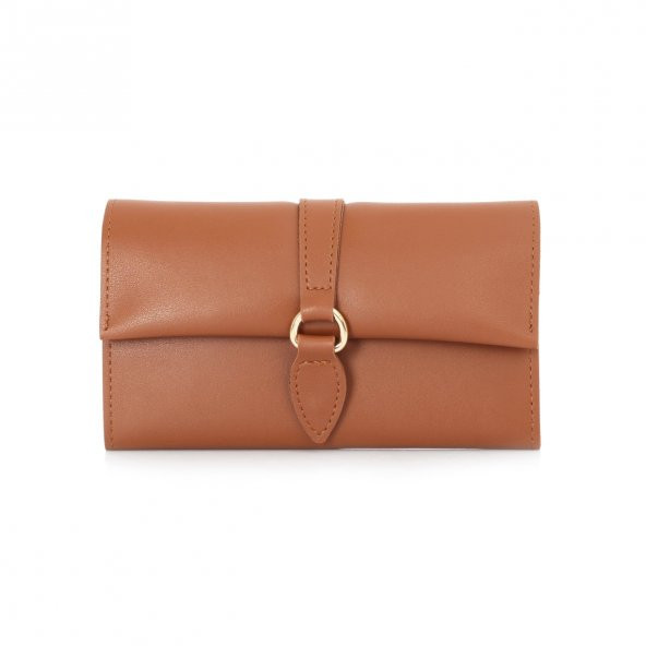 PRS Kadın Cüzdan Soft Dokulu Yumuşak Deri Cep Telefon Ve Para Bölmeli Kartlık Yağmur Model - 3