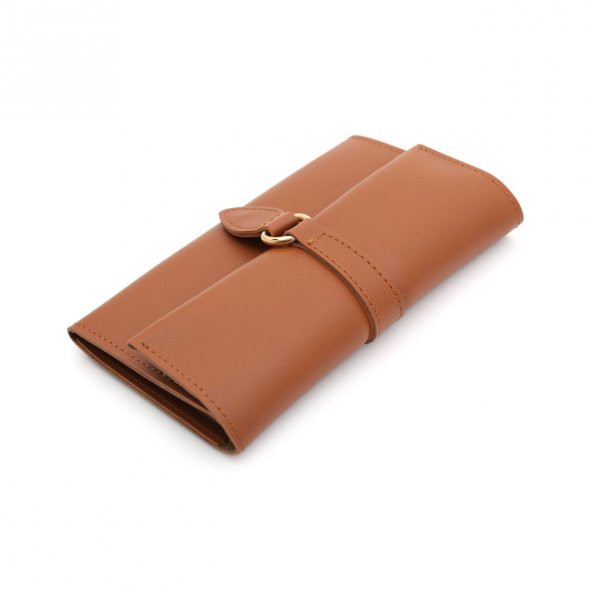 PRS Kadın Cüzdan Soft Dokulu Yumuşak Deri Cep Telefon Ve Para Bölmeli Kartlık Yağmur Model - 2