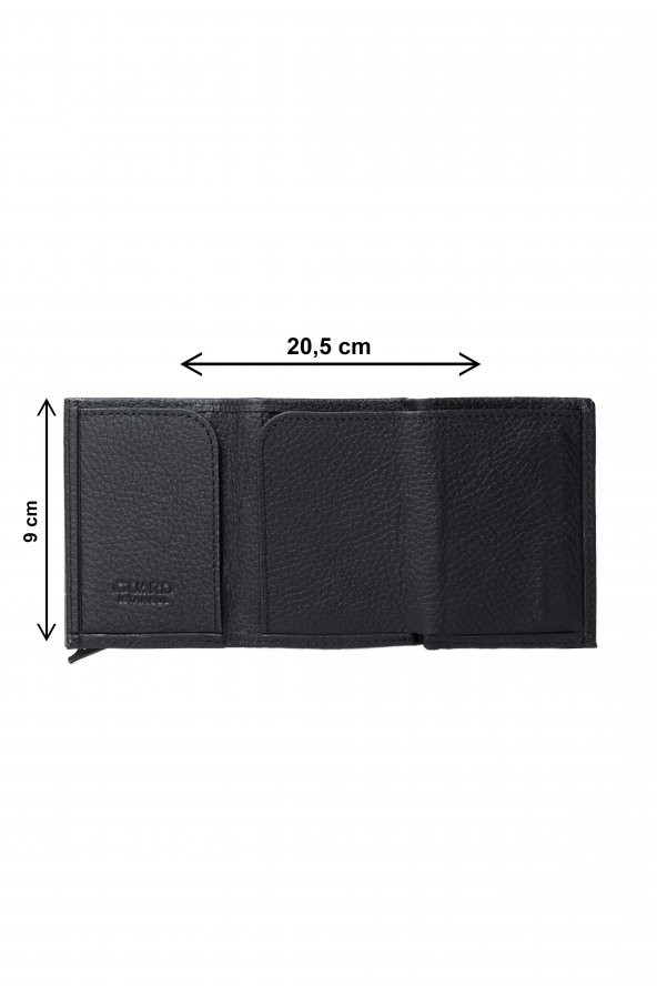 Guard 5238 Cardholder Kızak Mekanizmalı Kartlık Erkek Cüzan RFID&NFC KİLİDİ - 2