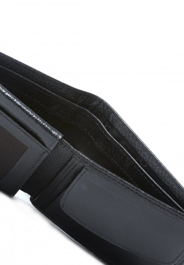 Guard Hakiki Deri Cüzdan Erkek Deri Cüzdan Kart Madeni Para Banknot Bölmeli 751 Wallet - 2
