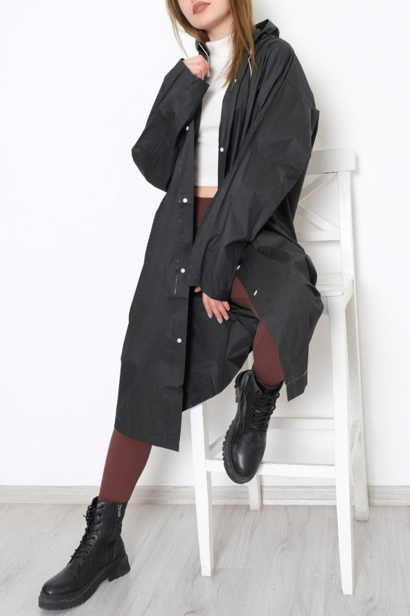 Yağmurluk Siyah - 10556.1100. - 2