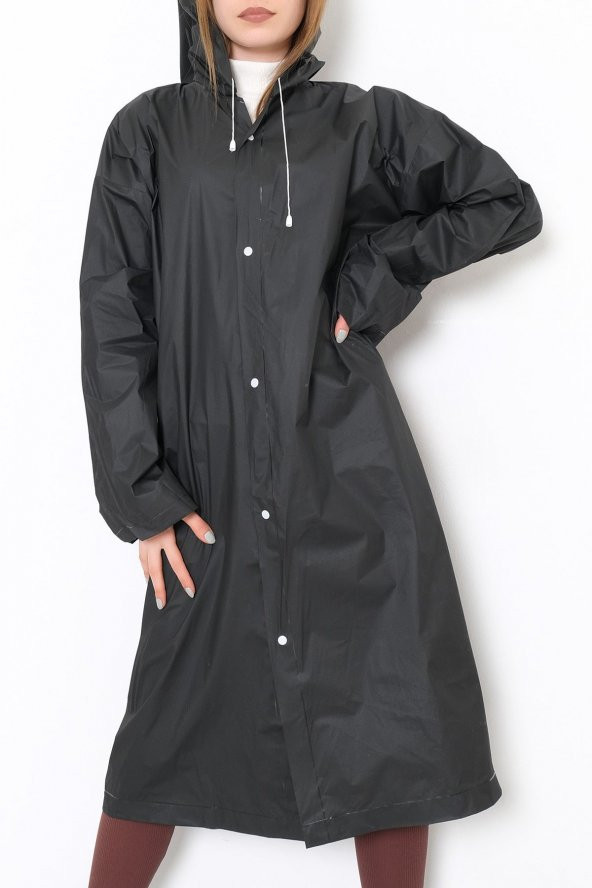 Yağmurluk Siyah - 10556.1100. - 5