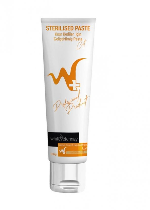 WhiteVeterinay Sterilised Paste 100 Gr ( Kısır Kediler için Vitaminli Malt Macun ) - 3