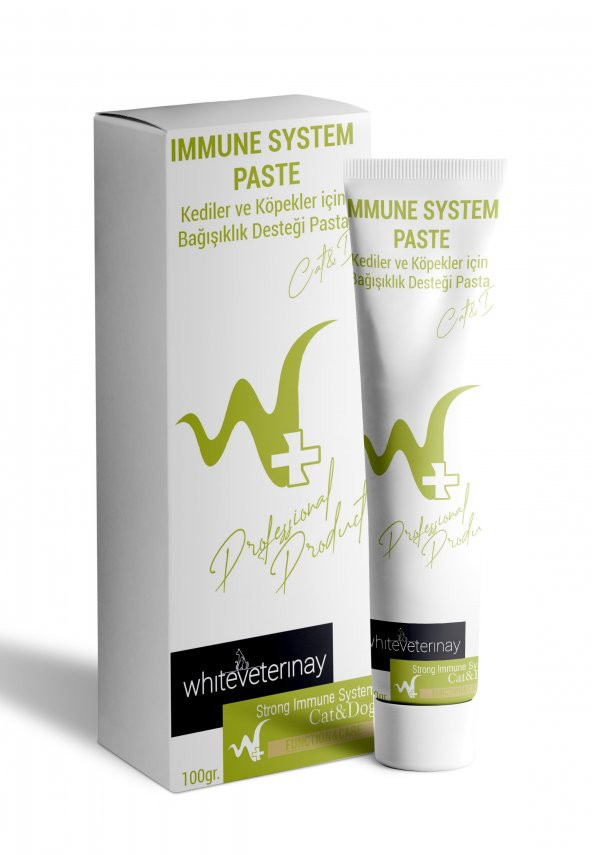 WhiteVeterinay Immune System Paste 100 Gr ( Bağışıklık Destekleyici Kedi Macunu )